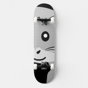 Cartoon Hamster Scarfed Joy Persoonlijk Skateboard