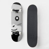 Cartoon Hamster Scarfed Joy Persoonlijk Skateboard (Voorkant)