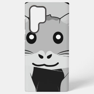 Cartoon Hamster Scarfed Joy Samsung Galaxy Hoesje