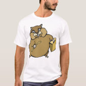Cartoon Hamster T-shirt (Voorkant)