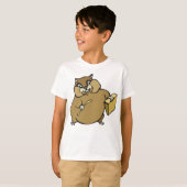Cartoon Hamster T-shirt (Voorkant volledig)