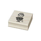 Cartoon Handsome Prince Rubberstempel (Stempel)