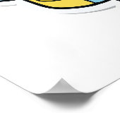 Cartoon Happy Book Poster (Hoek)