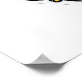 Cartoon Happy Pencil Poster (Hoek)