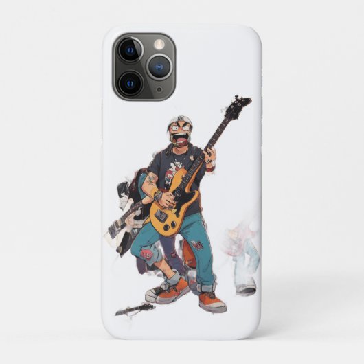 Cartoon Hardcore Punk Band – Geanimeerde Animatie  Case-Mate iPhone Case (Achterkant)