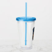 Cartoon Harry Potter Chamber of Secrets Graphic Acryl Drinkbeker (Rechts)