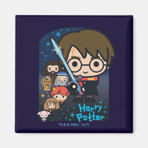Cartoon Harry Potter Chamber of Secrets Graphic Magneet