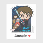Cartoon Harry Potter Chamber of Secrets Graphic Sticker (Vel)