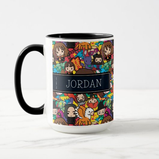 Cartoon Harry Potter Character | Jouw namen toevoe Mok (Links)