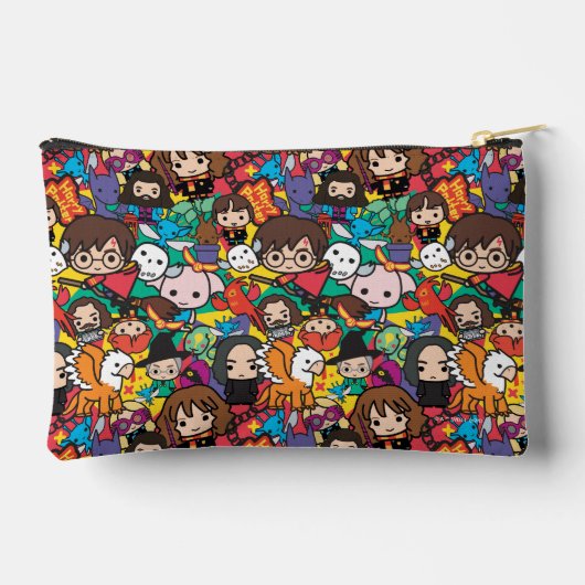 Cartoon Harry Potter Character Toss Pattern Etui (Achterkant)