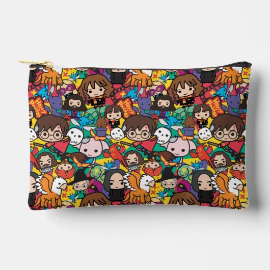 Cartoon Harry Potter Character Toss Pattern Etui (Voorkant)