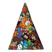 Cartoon Harry Potter Character Toss Pattern Feesthoedjes (Rechts)