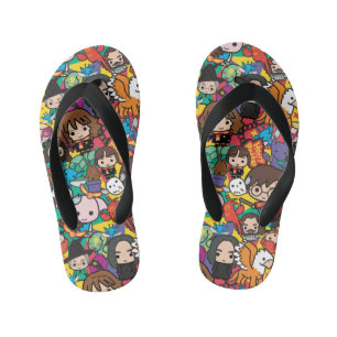 Cartoon Harry Potter Character Toss Pattern Kinder Teenslippers
