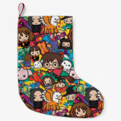 Cartoon Harry Potter Character Toss Pattern Kleine Kerstsok (Voorkant)