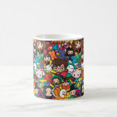 Cartoon Harry Potter Character Toss Pattern Koffiemok (Center)