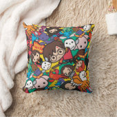 Cartoon Harry Potter Character Toss Pattern Kussen (Deken)
