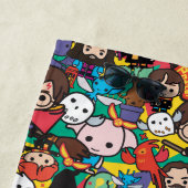 Cartoon Harry Potter Character Toss Pattern Strandlaken (In situ)