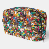 Cartoon Harry Potter Character Toss Pattern Toilettasje (Rechterhoek)