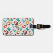 Cartoon HARRY POTTER™ Creaters & Spells Patroon Bagagelabel (Voorkant horizontaal)