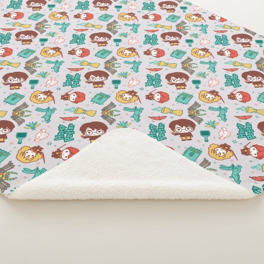 Cartoon HARRY POTTER™ Creaters & Spells Patroon Sherpa Deken (3/4)