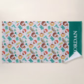 Cartoon HARRY POTTER™ Creaters & Spells Patroon Strandlaken (Voorkant)