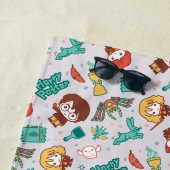 Cartoon HARRY POTTER™ Creaters & Spells Patroon Strandlaken (In situ)