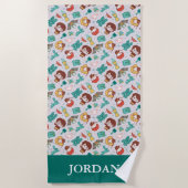 Cartoon HARRY POTTER™ Creaters & Spells Patroon Strandlaken (Voorkant)