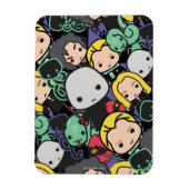 Cartoon Harry Potter Death Eaters Toss Pattern Magneet (Verticaal)