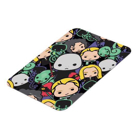 Cartoon Harry Potter Death Eaters Toss Pattern Magneet (Linkerzijde)