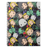 Cartoon Harry Potter Death Eaters Toss Pattern Notitieboek (Voorkant)