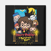 Cartoon Harry Potter en de Sorcerers Stone Magneet (Voorkant)