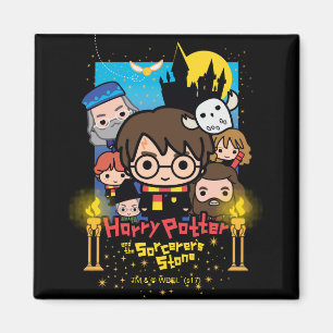 Cartoon Harry Potter en de Steen der Wijzen Magneet