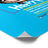 Cartoon Harry Potter Gezocht Poster Grafisch (Hoek)