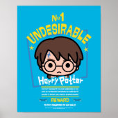 Cartoon Harry Potter Gezocht Poster Grafisch (Voorkant)