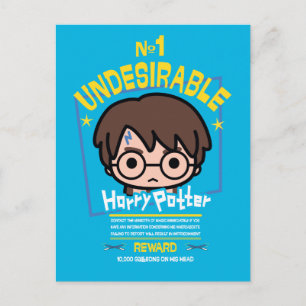 Cartoon Harry Potter Gezocht Poster Grafisch Briefkaart