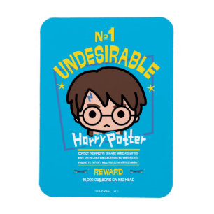 Cartoon Harry Potter Gezocht Poster Grafisch Magneet