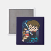 Cartoon Harry Potter Kamer der Geheimen Grafiek Magneet (Voorkant / Achterkant)