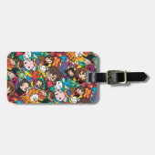 Cartoon Harry Potter Karakter Worp Patroon Bagagelabel (Voorkant horizontaal)