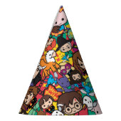 Cartoon Harry Potter Karakter Worp Patroon Feesthoedjes (Links)
