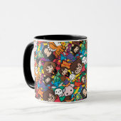 Cartoon Harry Potter Karakter Worp Patroon Mok (Voorkant links)