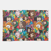 Cartoon Harry Potter Karakter Worp Patroon Theedoek (Horizontaal)