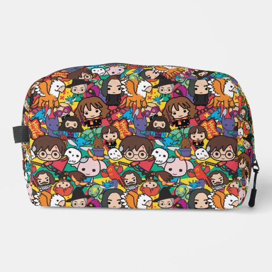 Cartoon Harry Potter Karakter Worp Patroon Toilettasje (Voorkant)