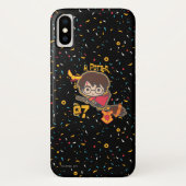 Cartoon Harry Potter Quidditch Seeker Case-Mate iPhone Case (Achterkant)