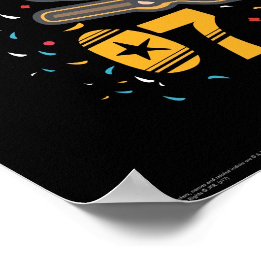 Cartoon Harry Potter Quidditch Seeker Poster (Hoek)