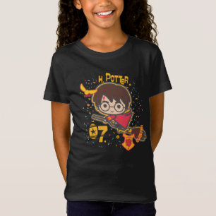 Cartoon Harry Potter Quidditch Seeker T-shirt