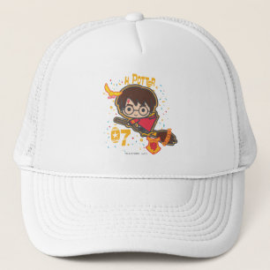 Cartoon Harry Potter Quidditch Seeker Trucker Pet