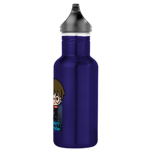 Cartoon Harry Potter Waterfles (Rechts)