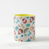 Cartoon HARRY POTTER™ Wezens & Spreuken Patroon Mok (Midden)