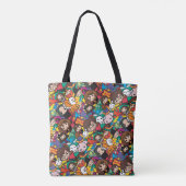 Cartoon Harry Potter Worp Patroon Tote Bag (Achterkant)