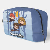 Cartoon Harry, Ron en Hermione vliegen in Bos Toilettasje (Rechterhoek)